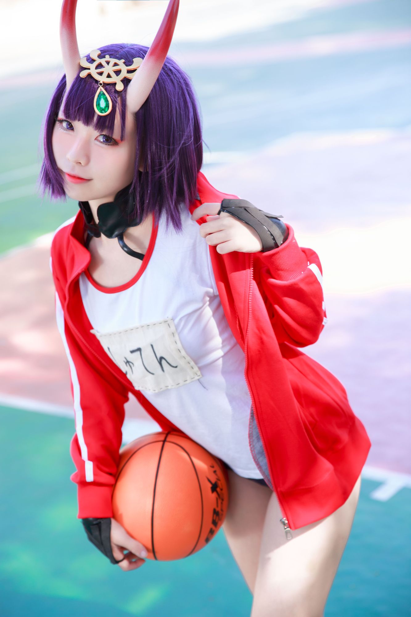 图片[3]-G44不会受伤 No.027 酒吞体操服（18P）-图友