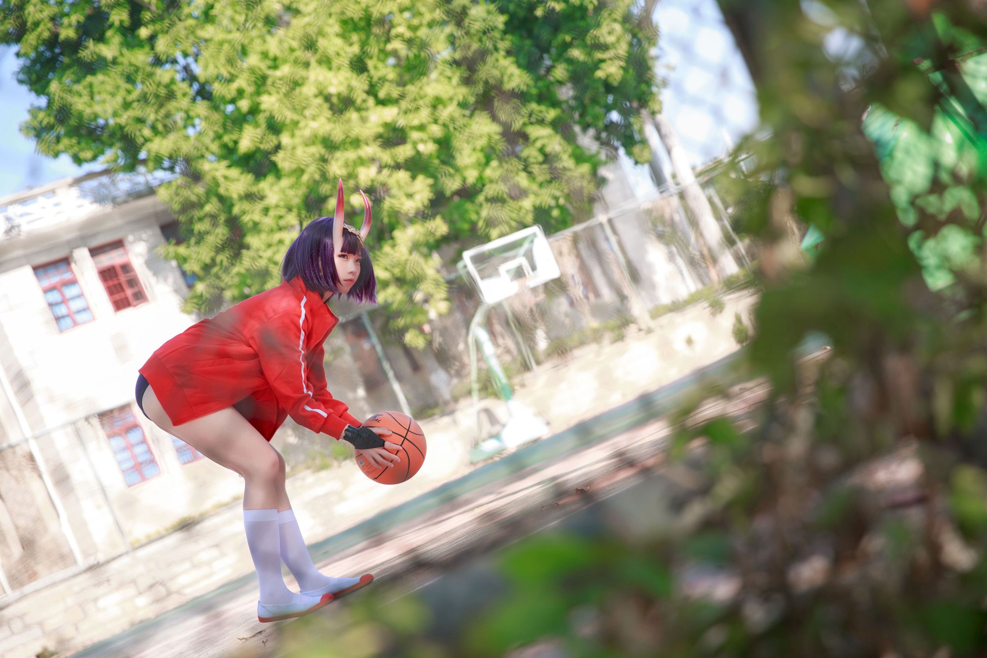 图片[5]-G44不会受伤 No.027 酒吞体操服（18P）-图友