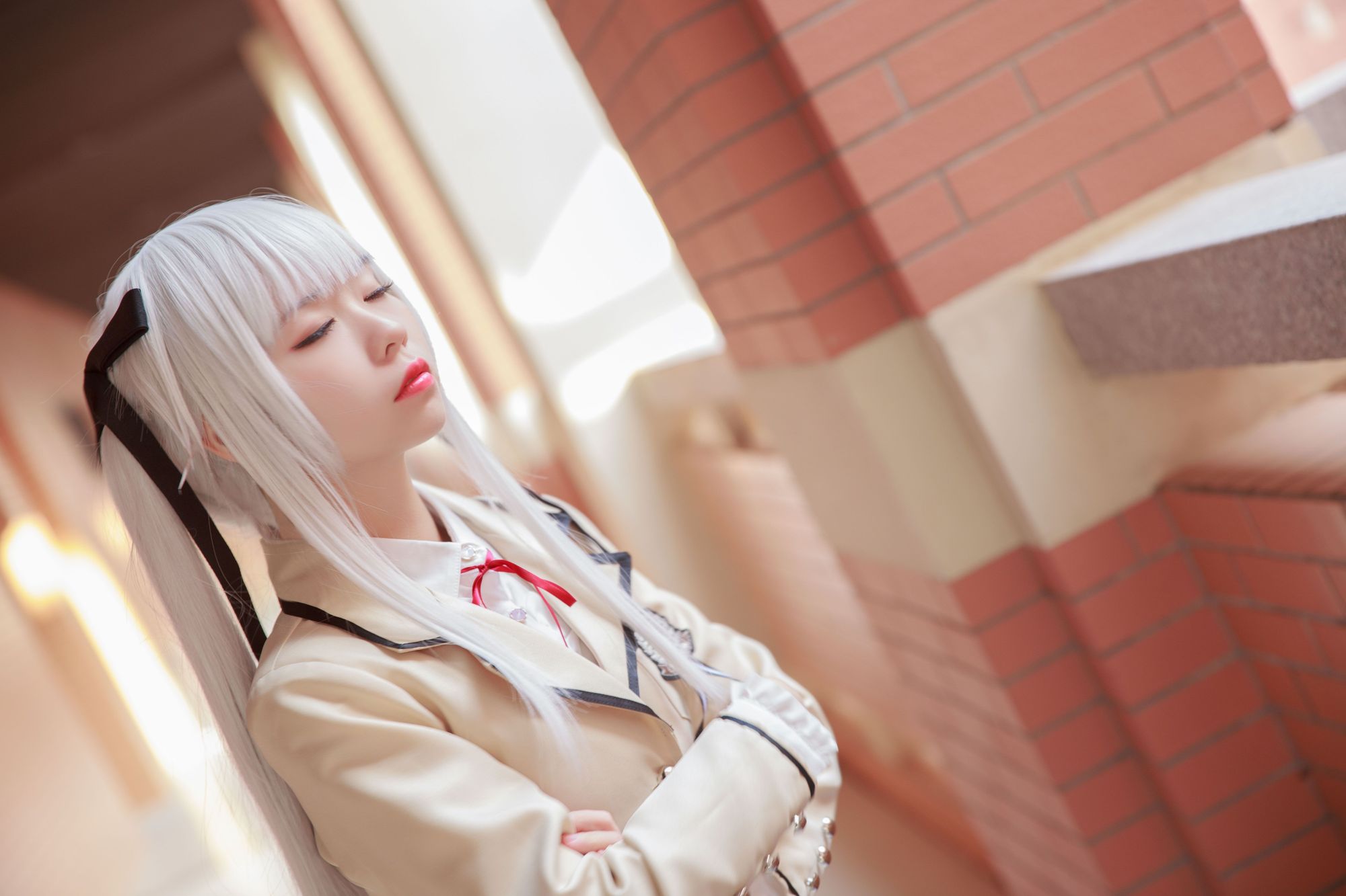 图片[3]-G44不会受伤 No.039 雾枝校服（19P） - 图友-图友
