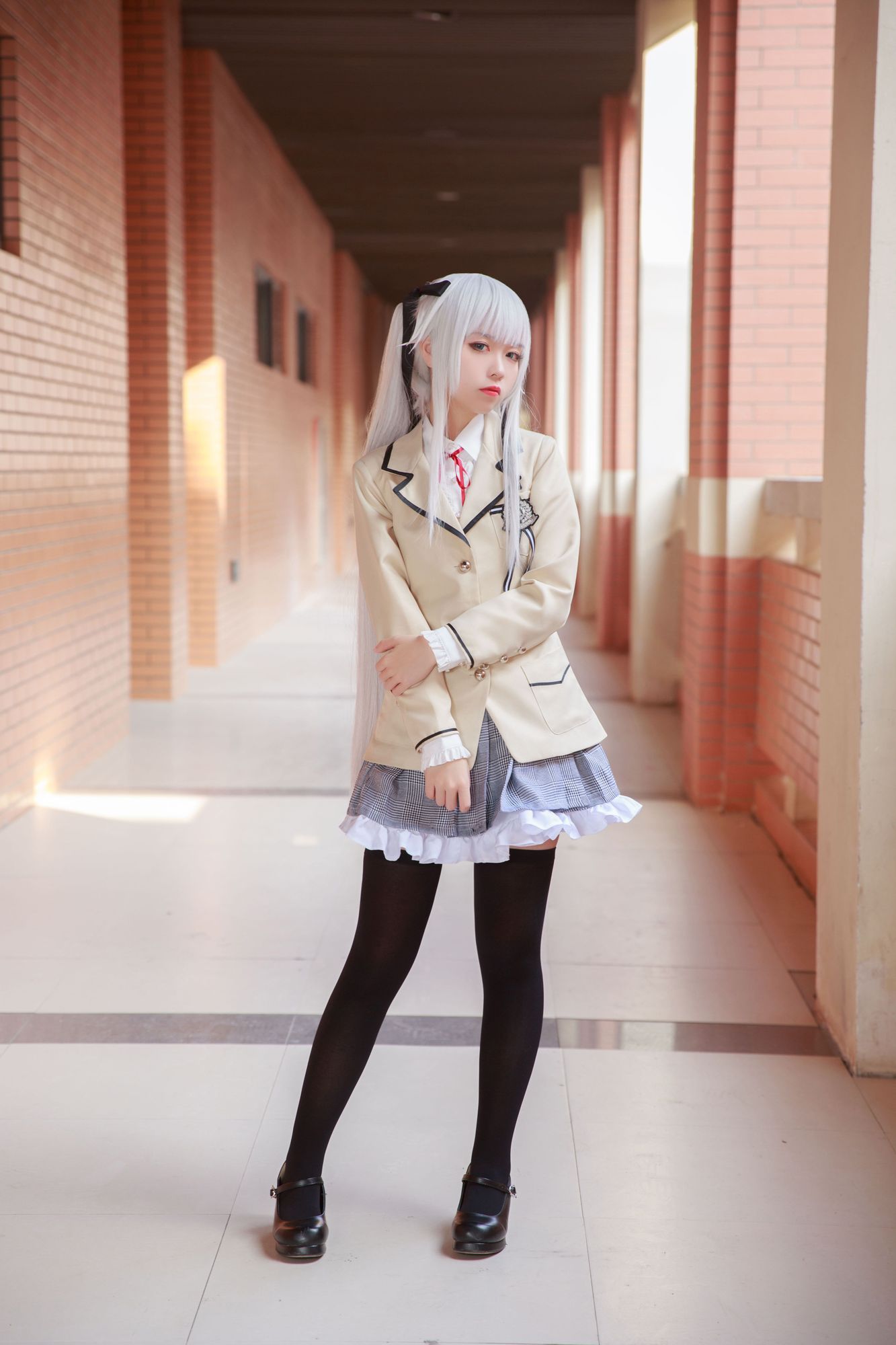 图片[5]-G44不会受伤 No.039 雾枝校服（19P） - 图友-图友