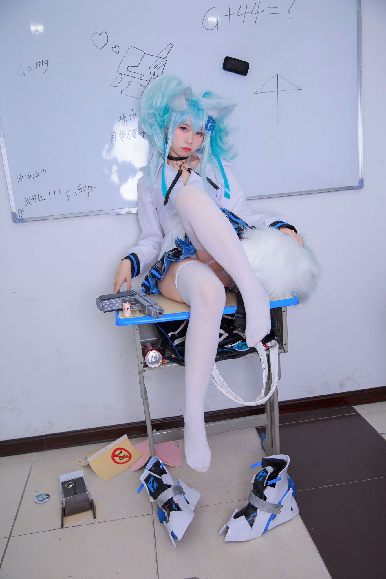 图片[5]-G44不会受伤 No.048 少女前线 PA15校服（33P）-图友