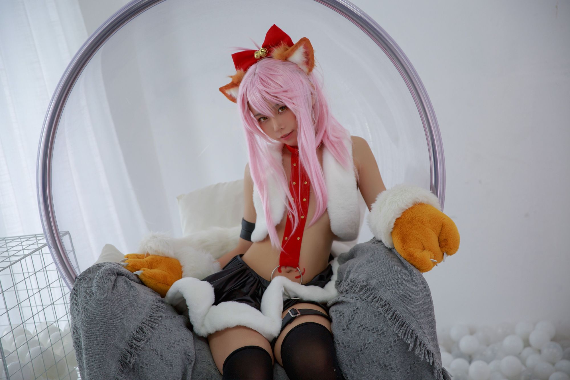 图片[5]-G44不会受伤 No.058 小黑猫娘（20P）-图友