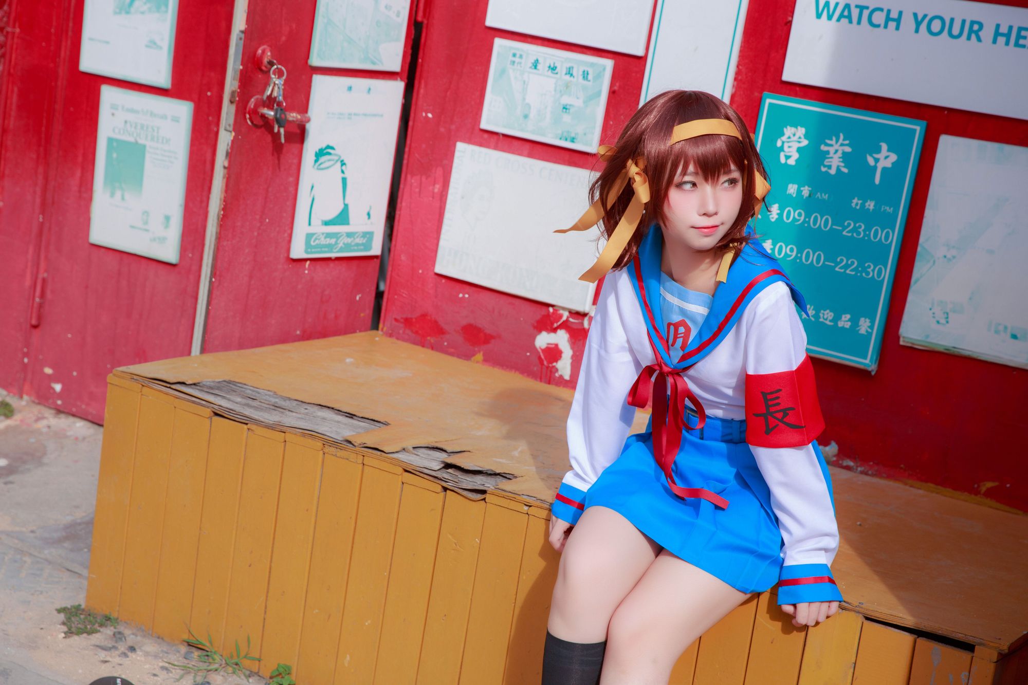 图片[3]-G44不会受伤 No.068 凉宫 制服（20P）-图友