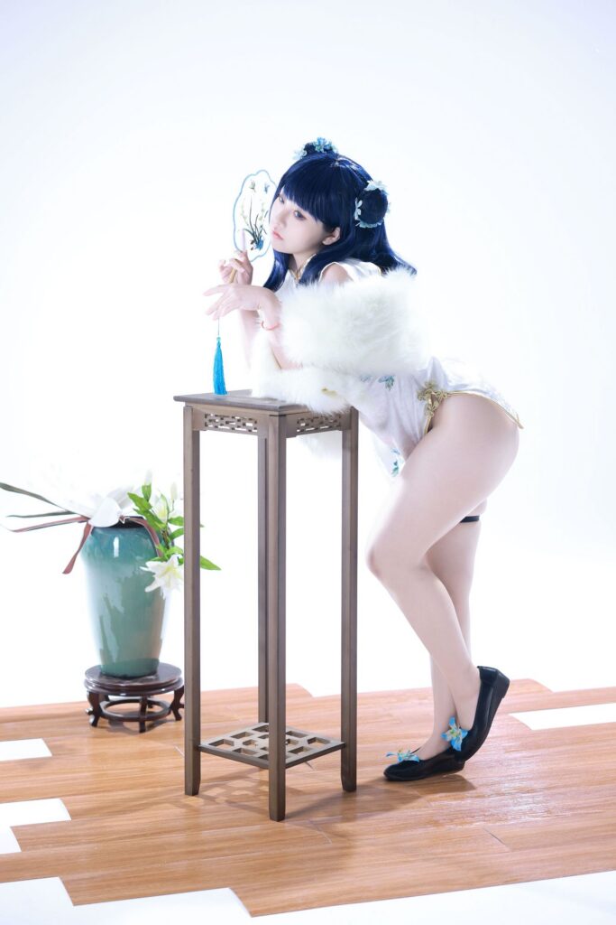 G44不会受伤 No.129 宝多六花旗袍(34P)-图友
