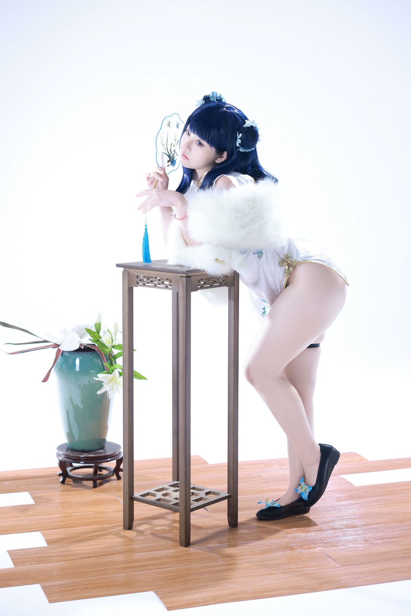 G44不会受伤 No.129 宝多六花旗袍（34P）-图友