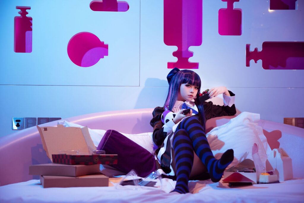 G44不会受伤 No.159 吊带袜天使（20P）-图友