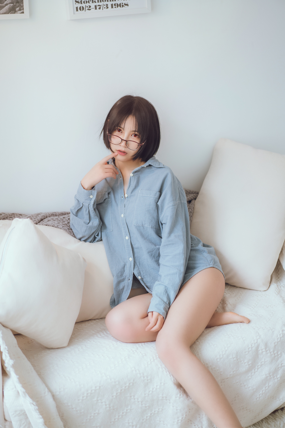 枸名(逐月su) No.009 蓝色衬衫发布（22P） - 图友-图友
