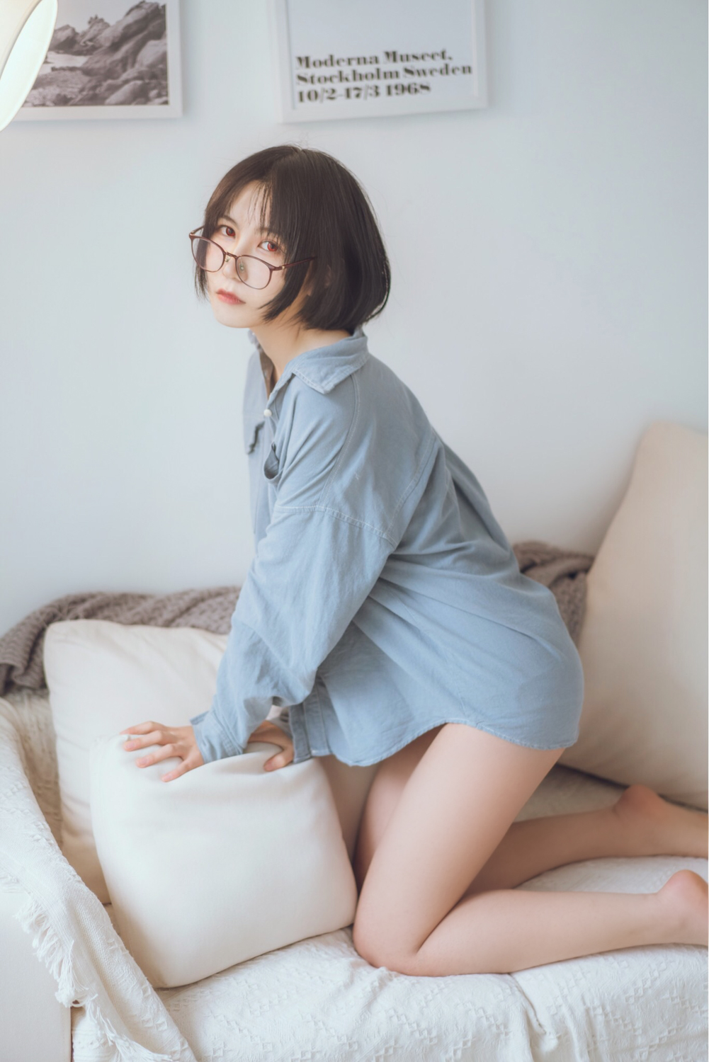 图片[4]-枸名(逐月su) No.009 蓝色衬衫发布（22P） - 图友-图友