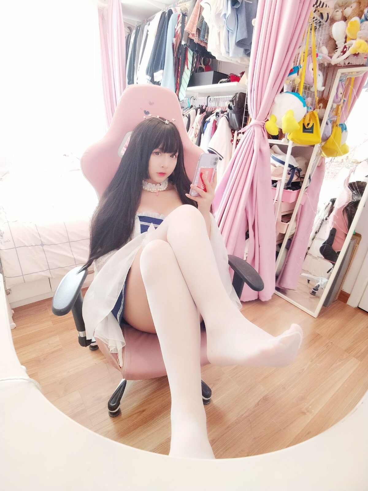 白丝 - 古川 cosplay 第4张