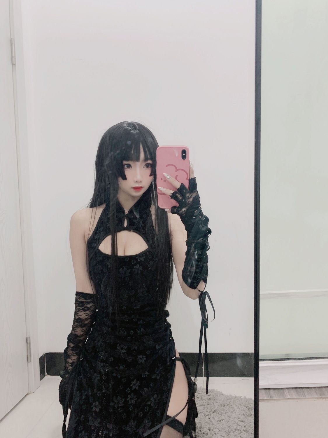 旗袍 - 鬼畜瑶在不在w cosplay 第2张