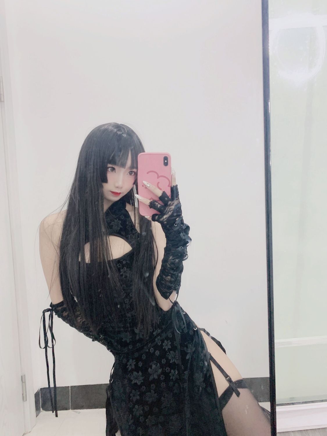 旗袍 - 鬼畜瑶在不在w cosplay 第3张