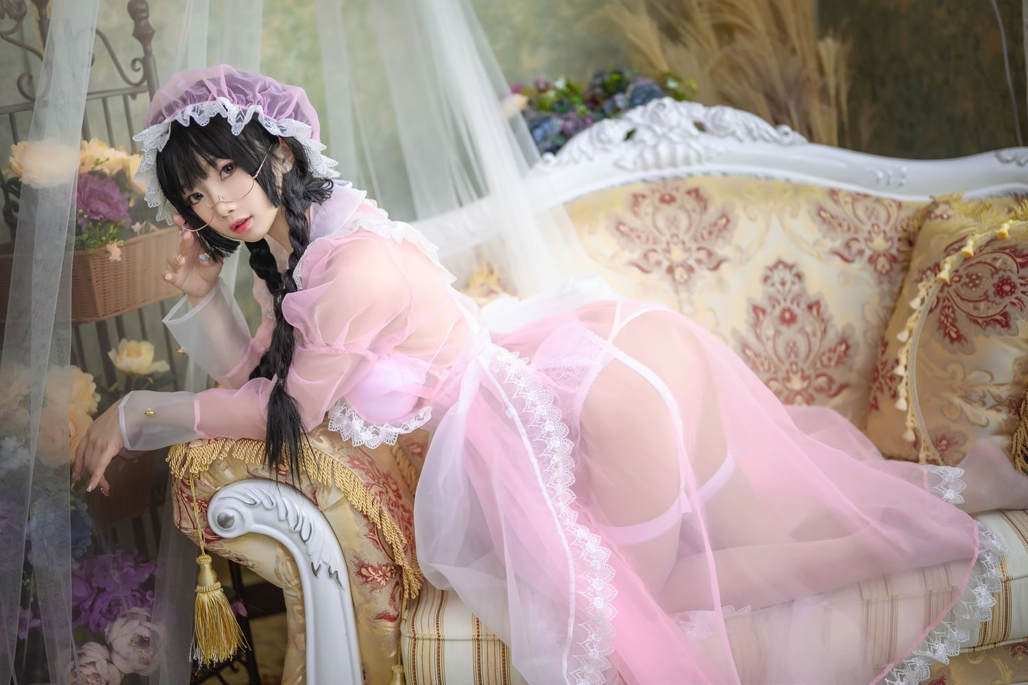 透明女仆 - 鬼畜瑶在不在w cosplay 第1张
