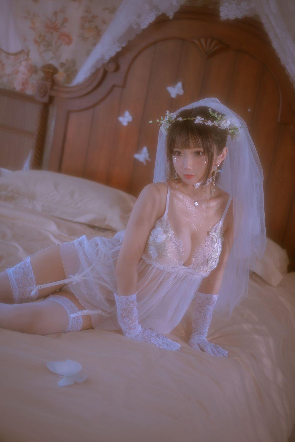 蝶变花嫁 - 鬼畜瑶在不在w cosplay 第4张