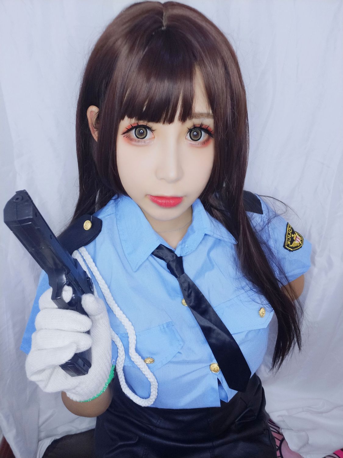 黑米粥(小酥酱) No.005 蓝色制服（15P） - 图友-图友