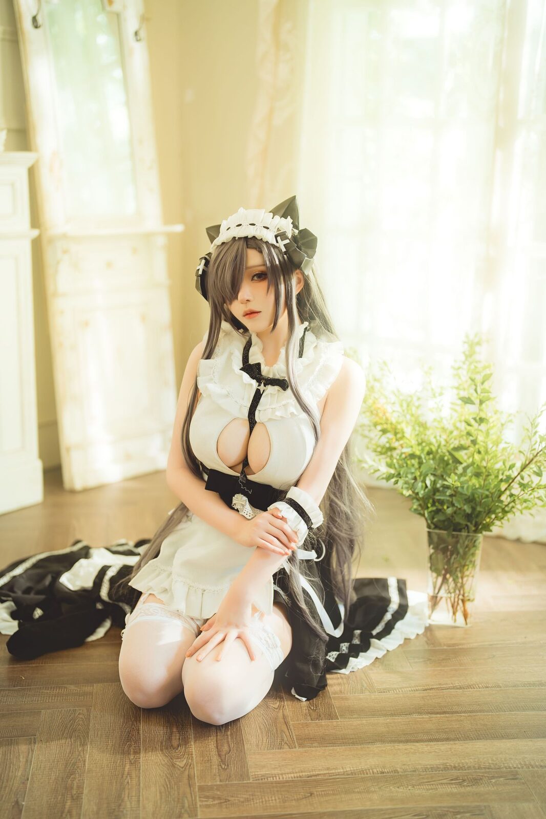 2022年08月舰长 奥古斯特女仆 - 菌烨tako cosplay 第5张
