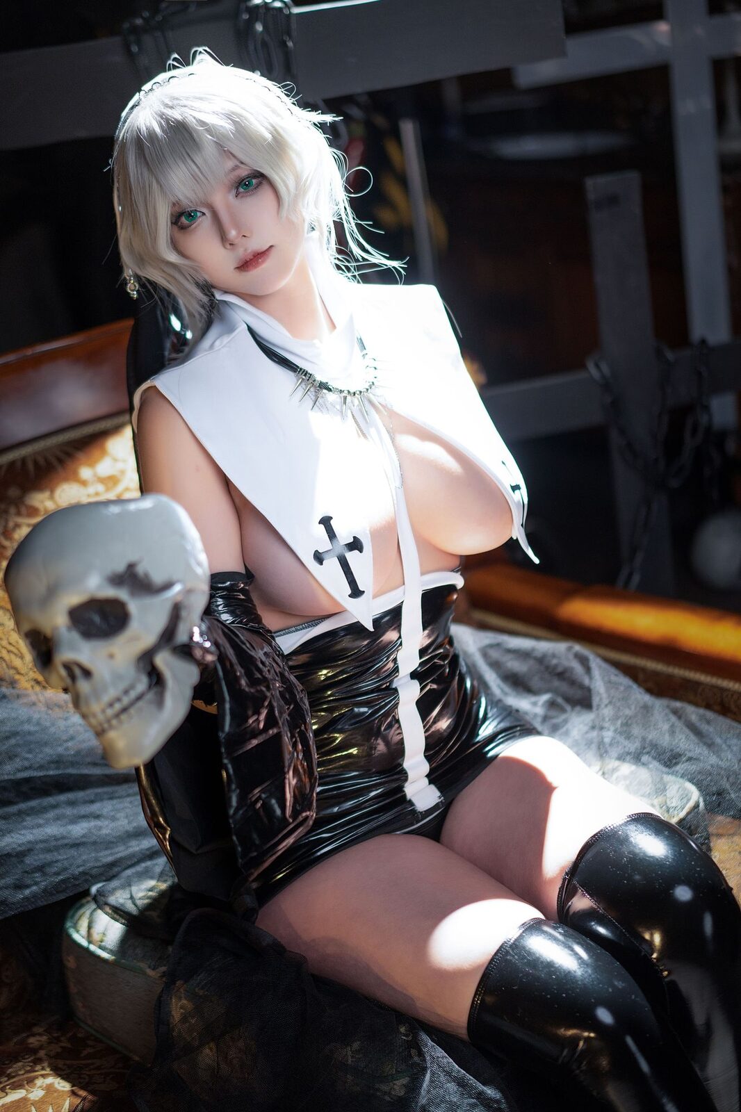 修女 - 菌烨tako cosplay 第2张