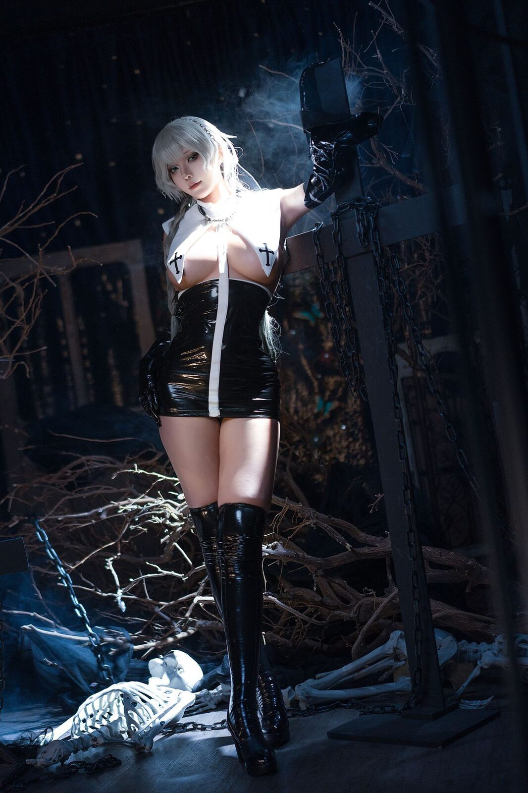 修女 - 菌烨tako cosplay 第3张