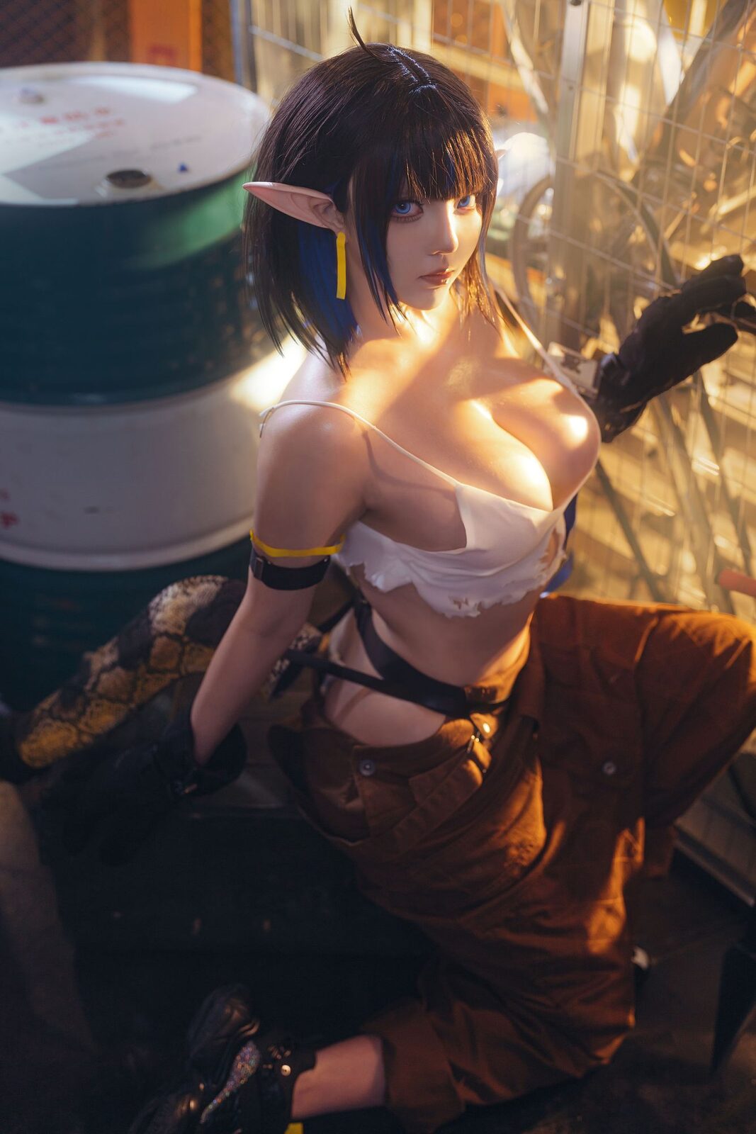 明日方舟 森蚺 - 菌烨tako cosplay 第4张