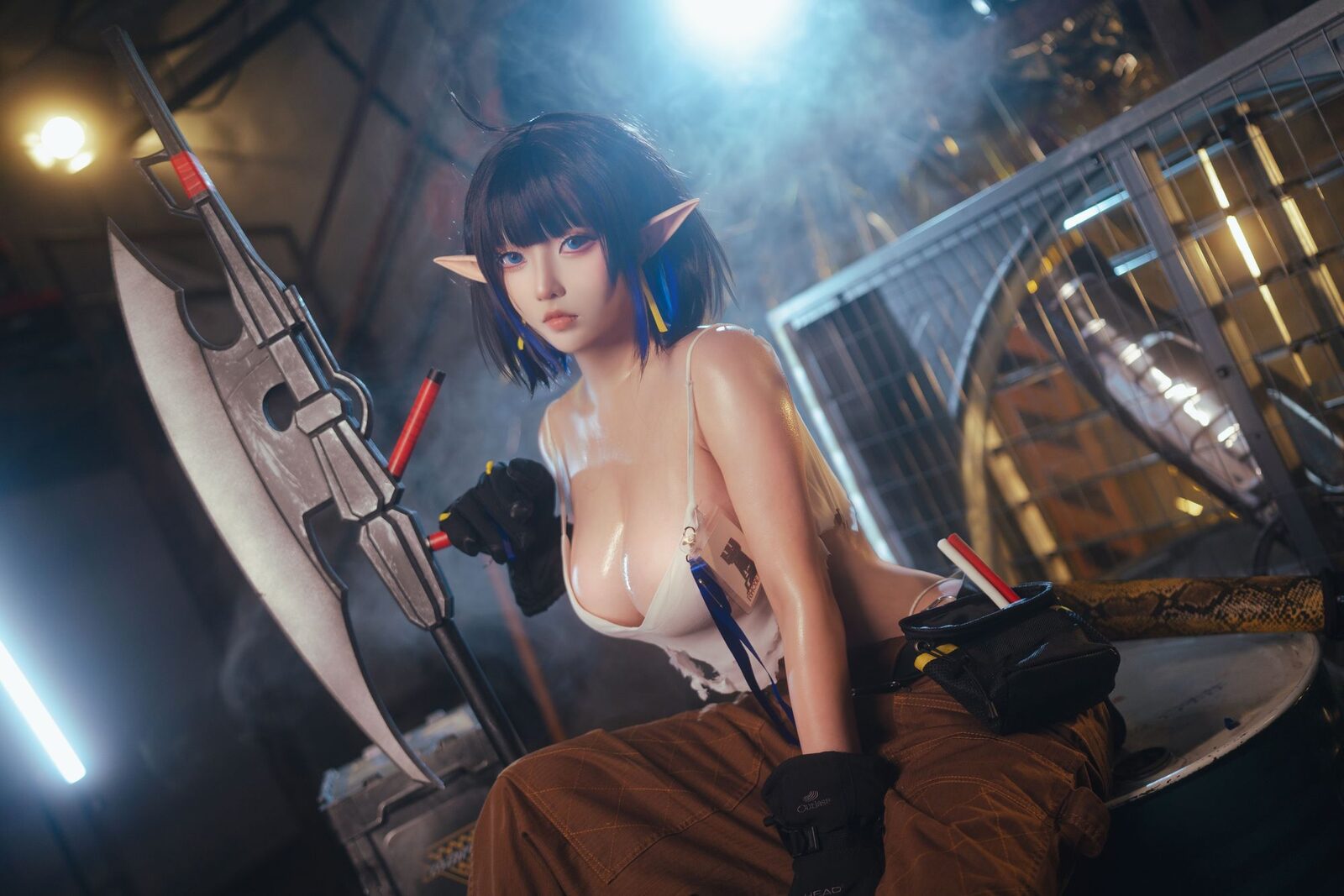明日方舟 森蚺 - 菌烨tako cosplay 第5张
