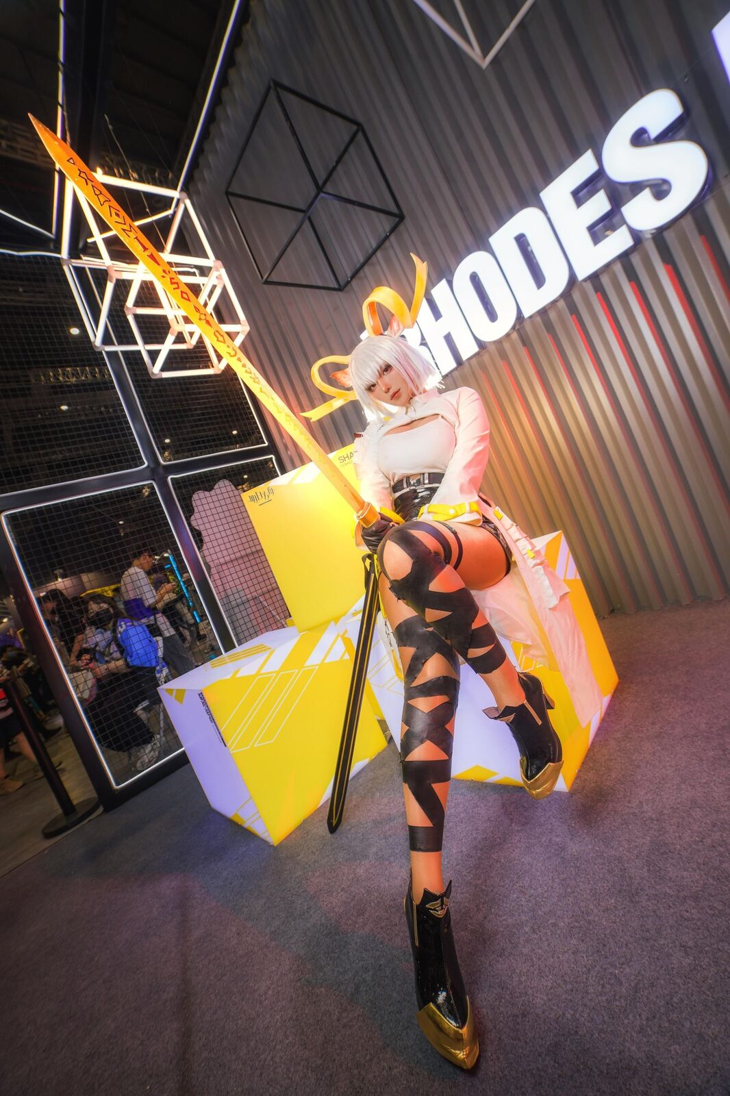 明日方舟 卡涅利安 - 菌烨tako cosplay 第2张