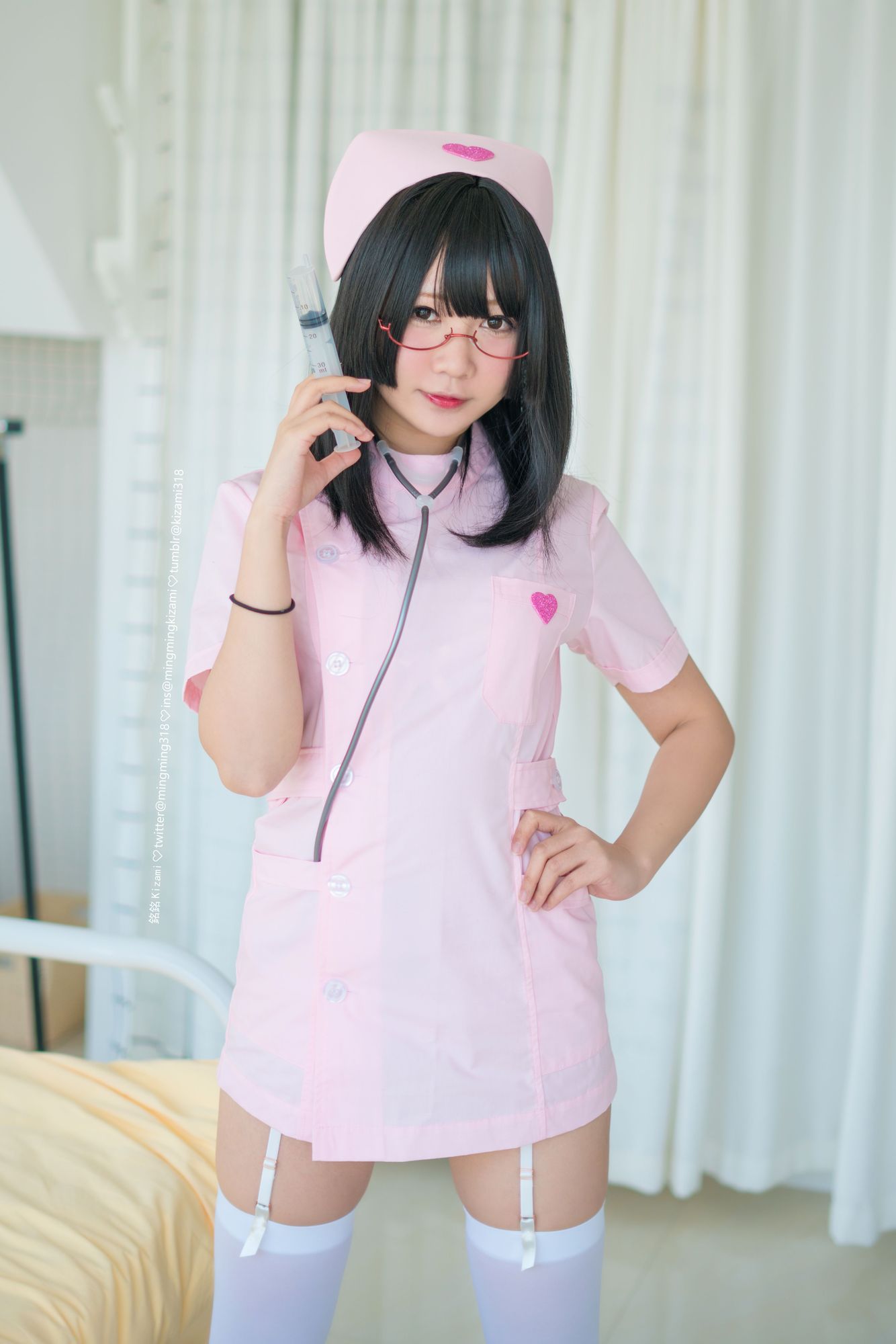 图片[3]-铭铭Kizami No.001 ピンクナース（154P）-图友