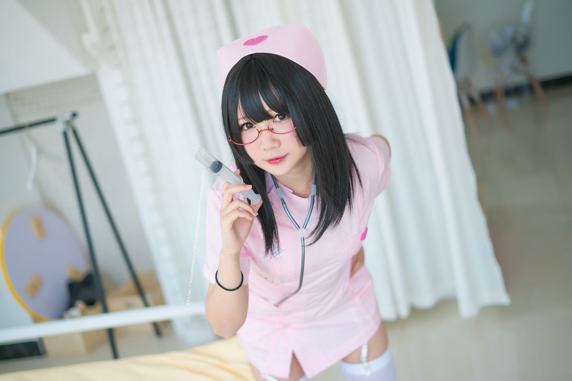 图片[4]-铭铭Kizami No.001 ピンクナース（154P）-图友