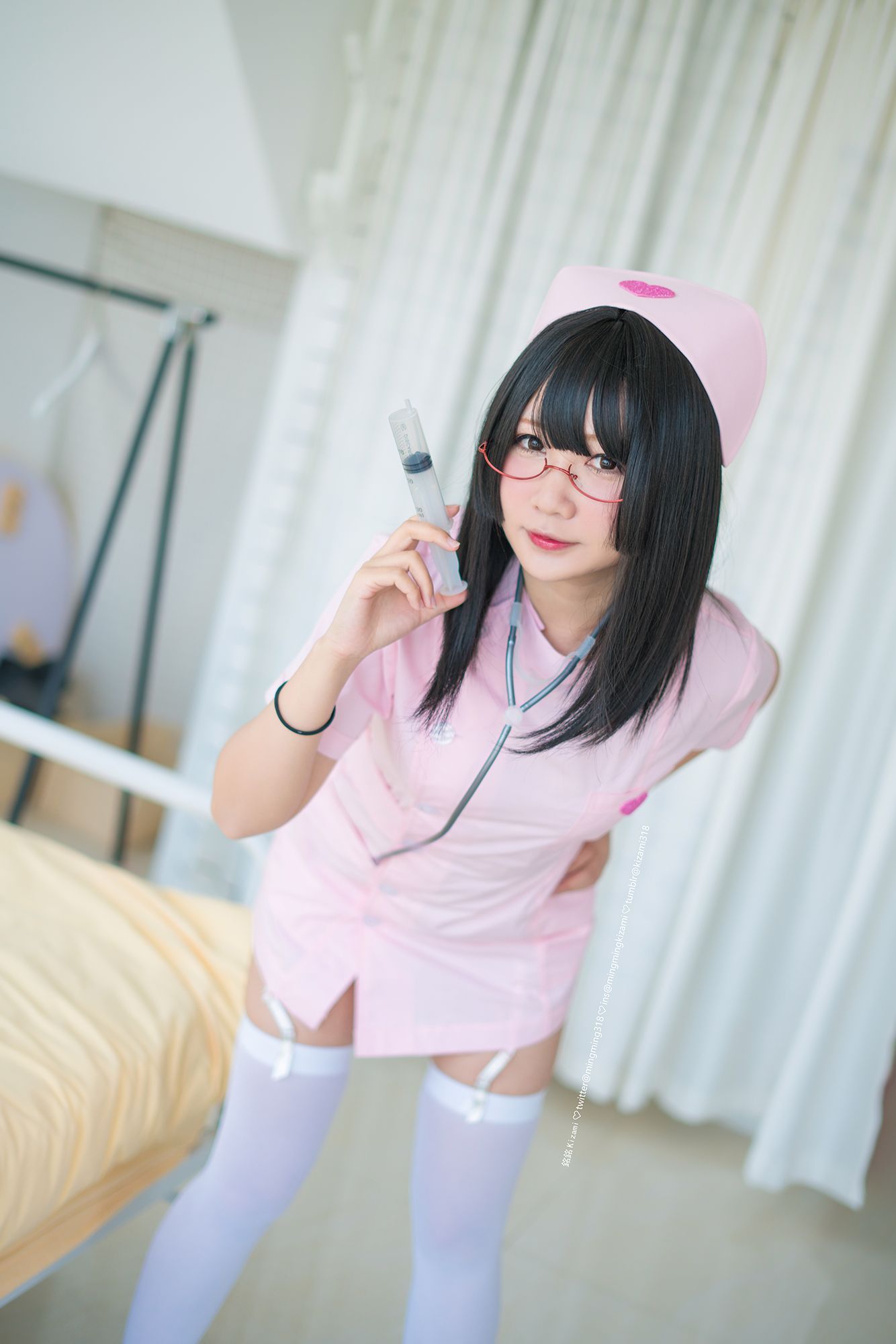 图片[5]-铭铭Kizami No.001 ピンクナース（154P）-图友