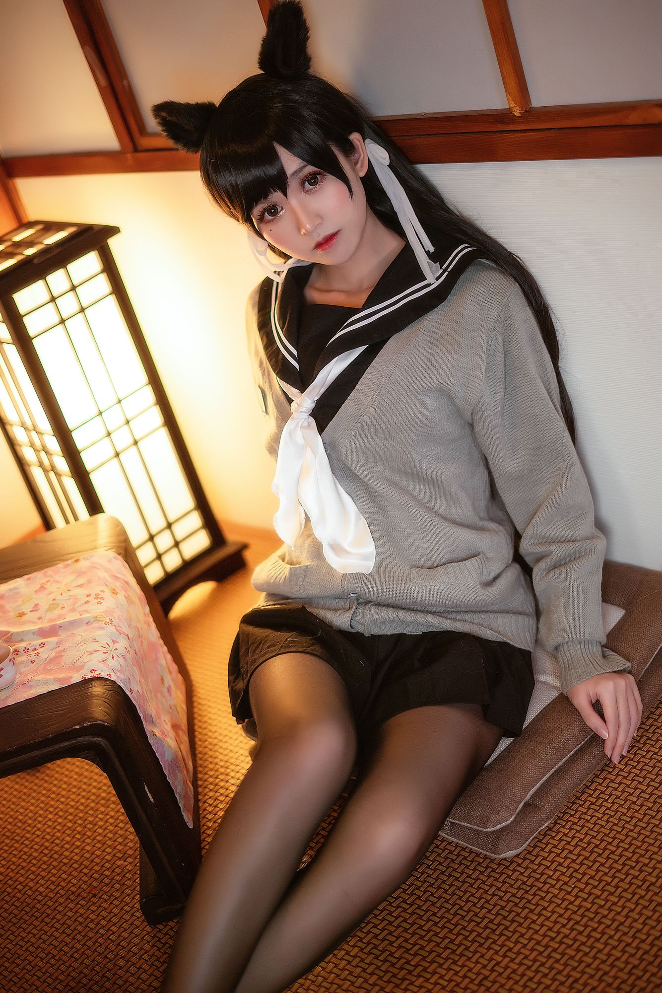 鳗鱼霏儿 No.012 碧蓝航线 校服（14P） - 图友-图友