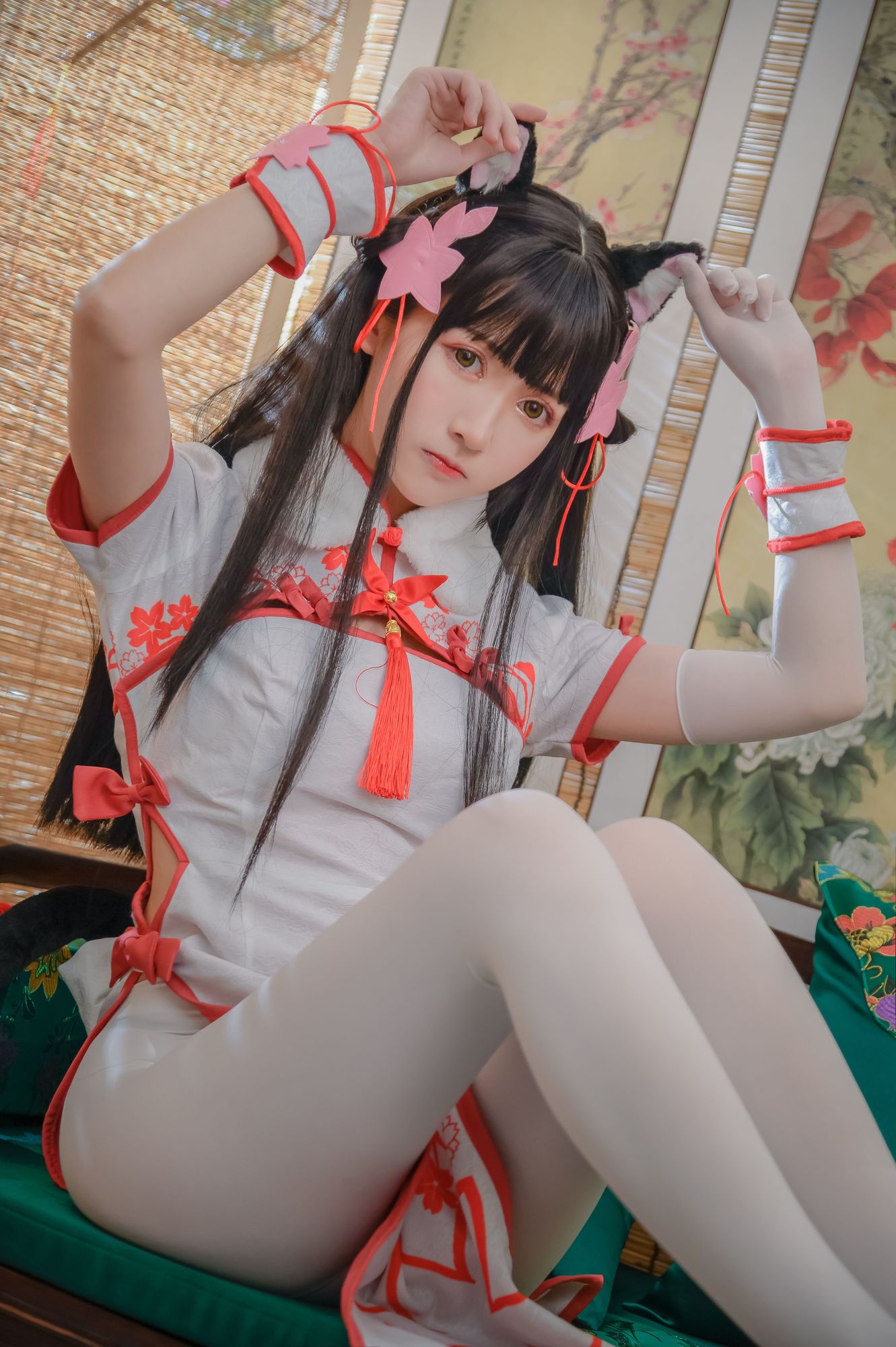 图片[2]-鳗鱼霏儿 No.018 碧蓝华裳 夕暮（16P） - 图友-图友