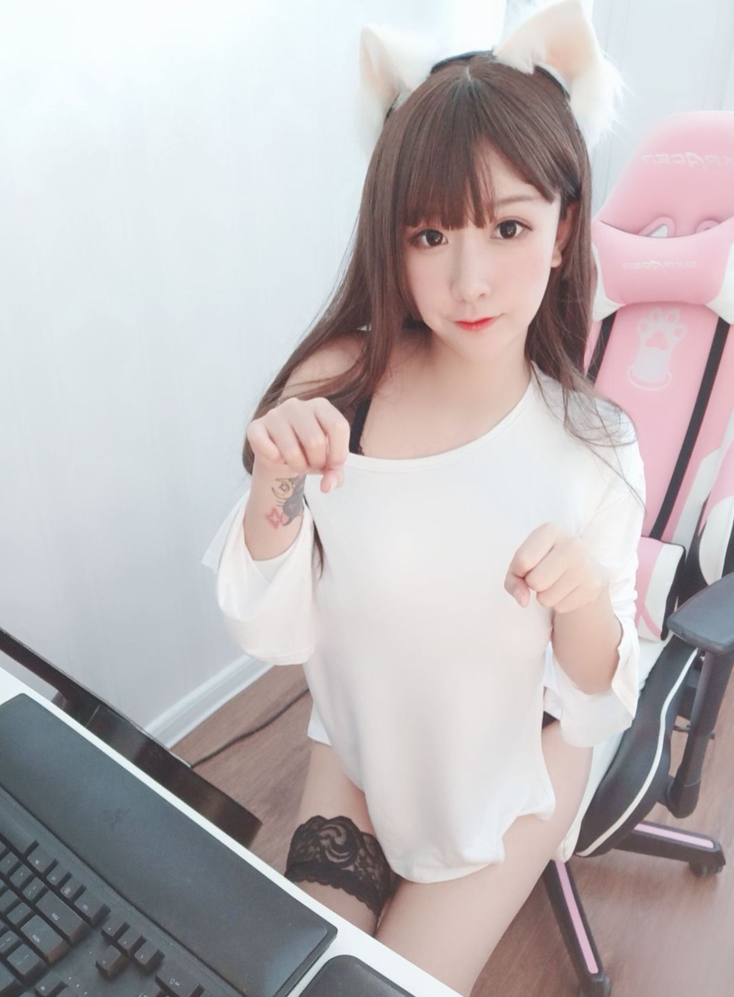 图片[5]-猫九酱Sakura No.017 居家女友猫【自拍】（29P） - 图友-图友