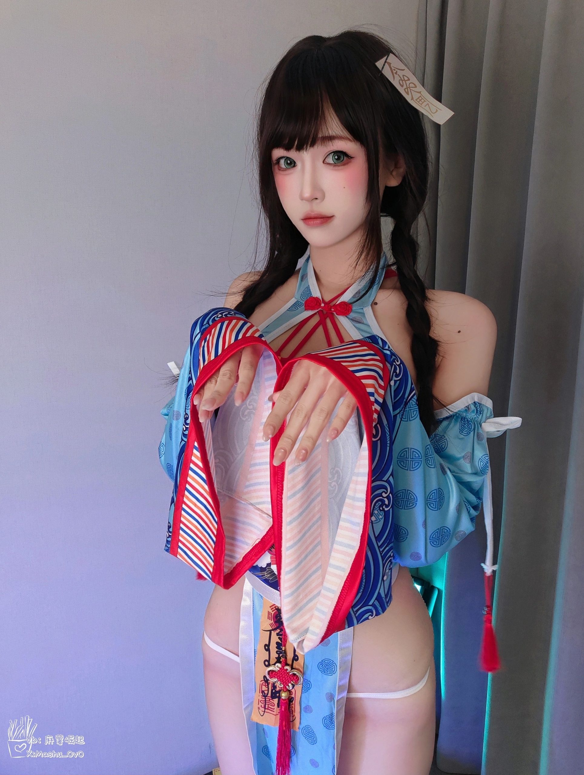 麻薯好吃 No.003 2025万圣节 小僵尸（68P） - 图友-图友