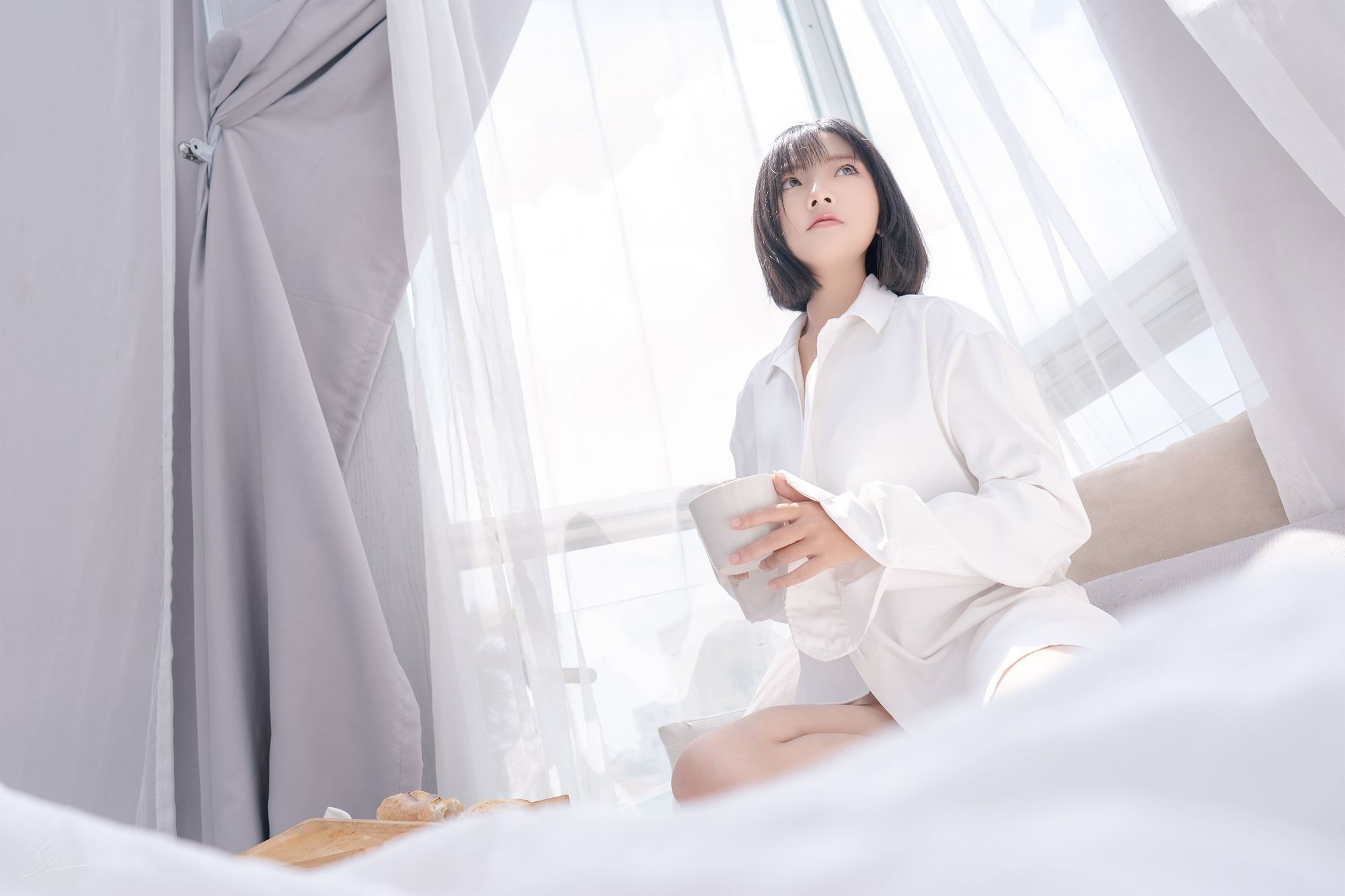 图片[3]-Messie Huang No.008 Boyfriend’s shirt（26P） - 图友-图友