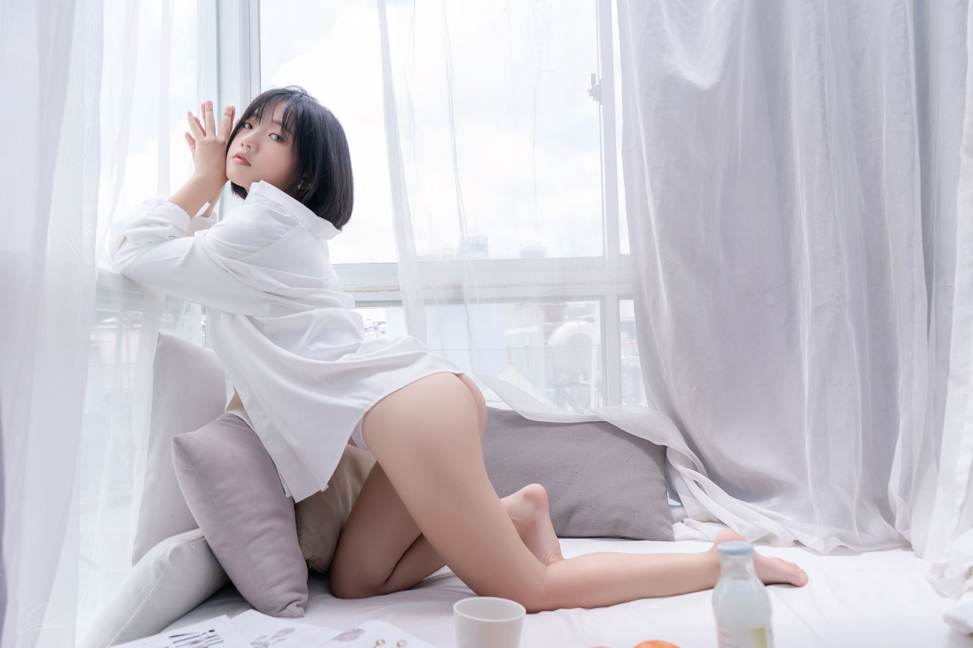 图片[5]-Messie Huang No.008 Boyfriend’s shirt（26P） - 图友-图友