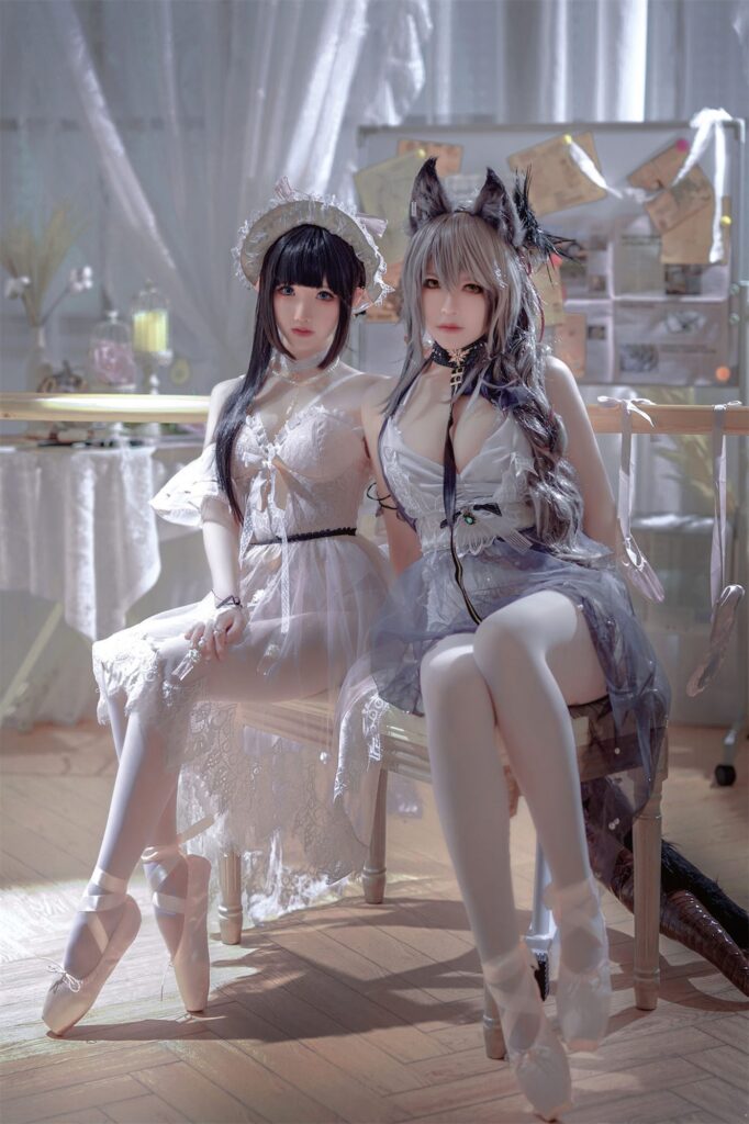 面饼仙儿 No.120 Arknights 黑x森蚺バレエ(&半半子)(56P)-图友