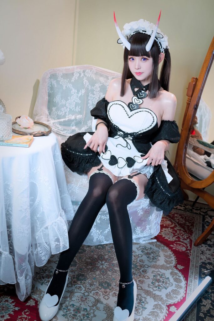miko酱ww No.007 碧蓝航线 能代女仆（36P）-图友