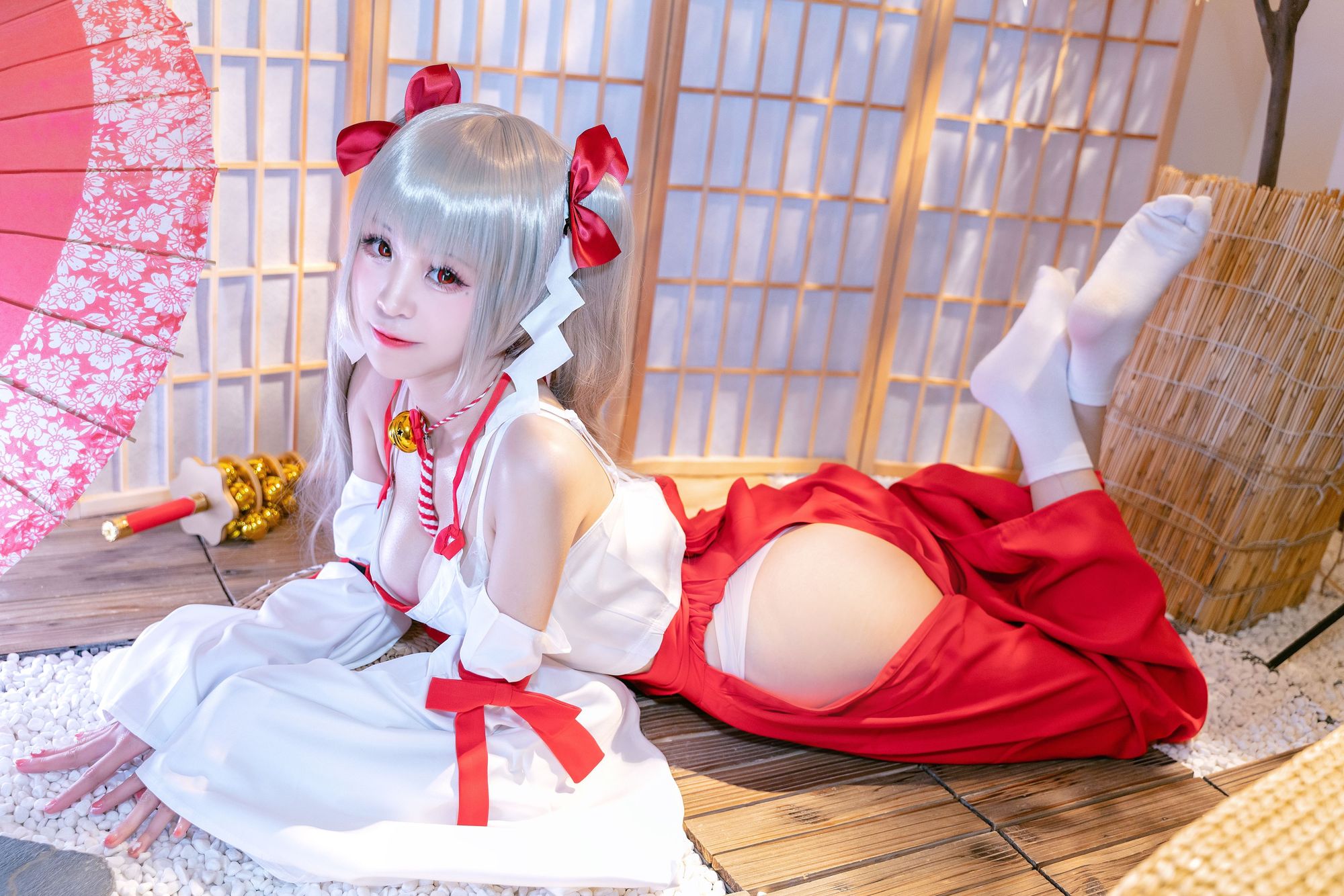 图片[2]-miko酱ww No.008 可畏巫女（23P）-图友