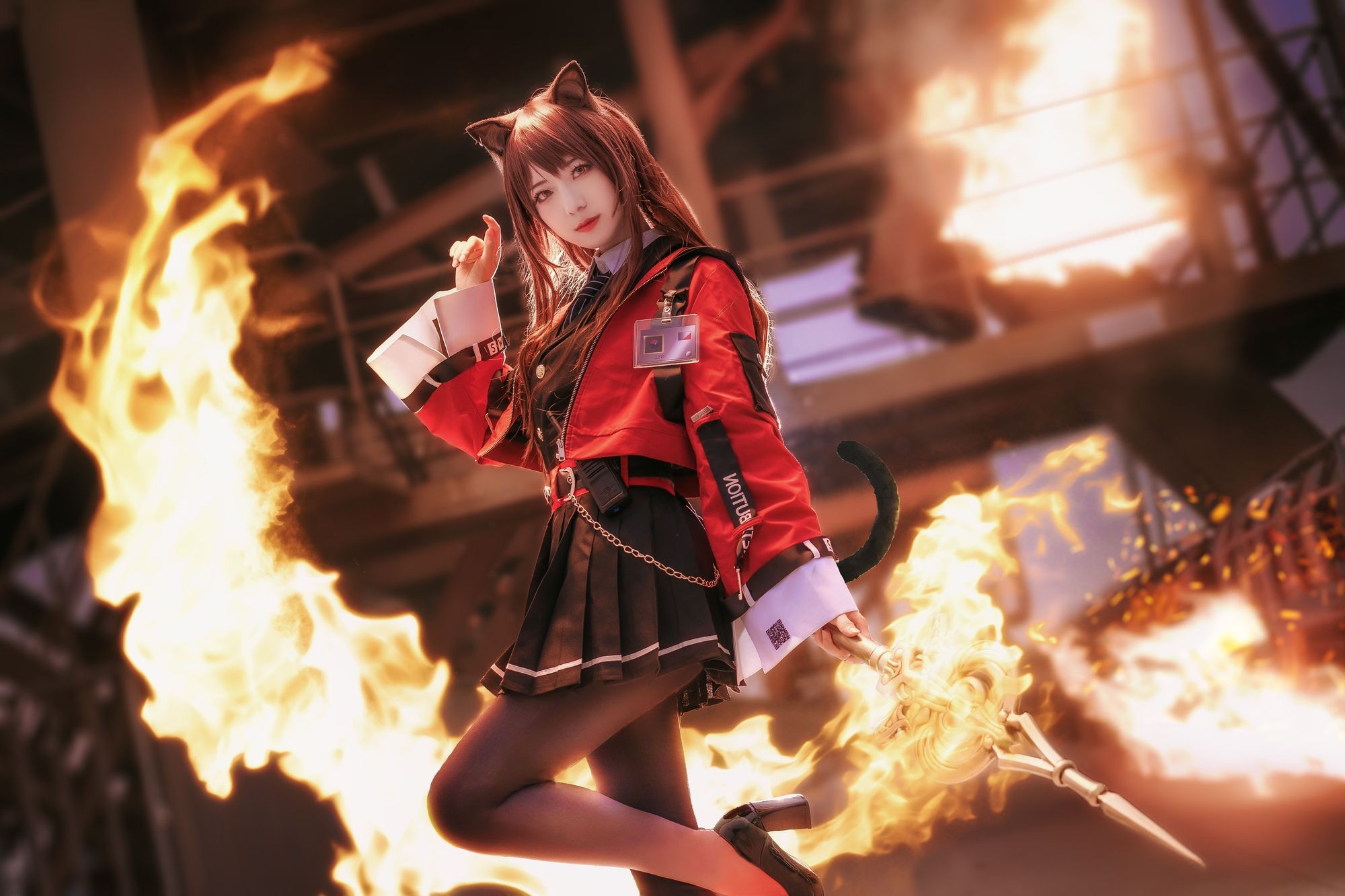 图片[2]-弥音音 No.002 明日方舟 天火（14P） - 图友-图友