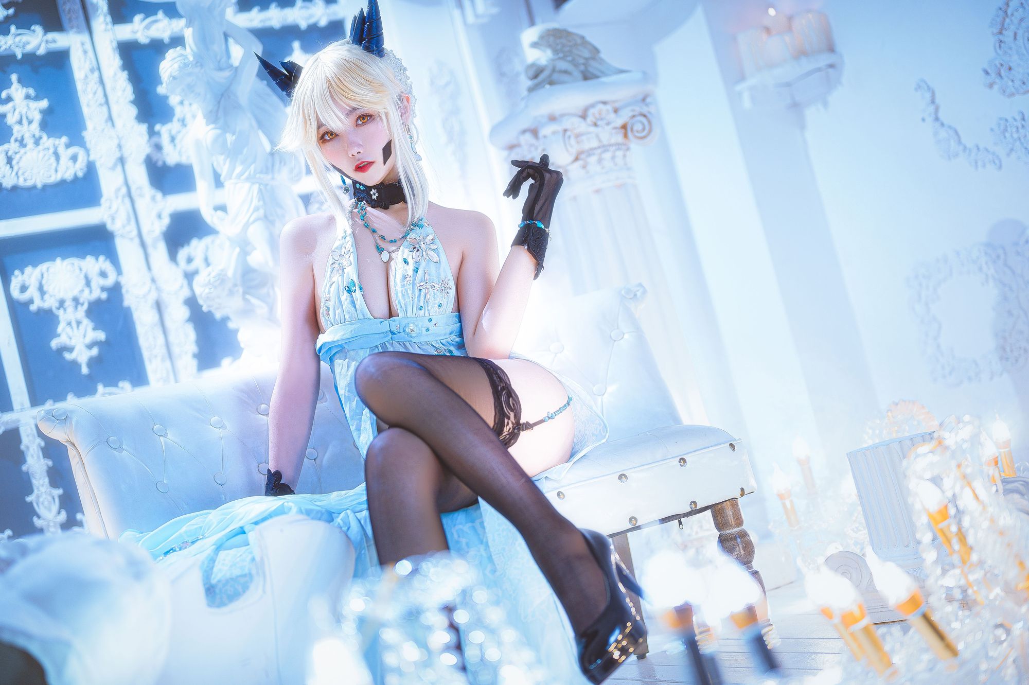图片[3]-momoko葵葵 No.009 黑枪呆礼服（20P） - 图友-图友