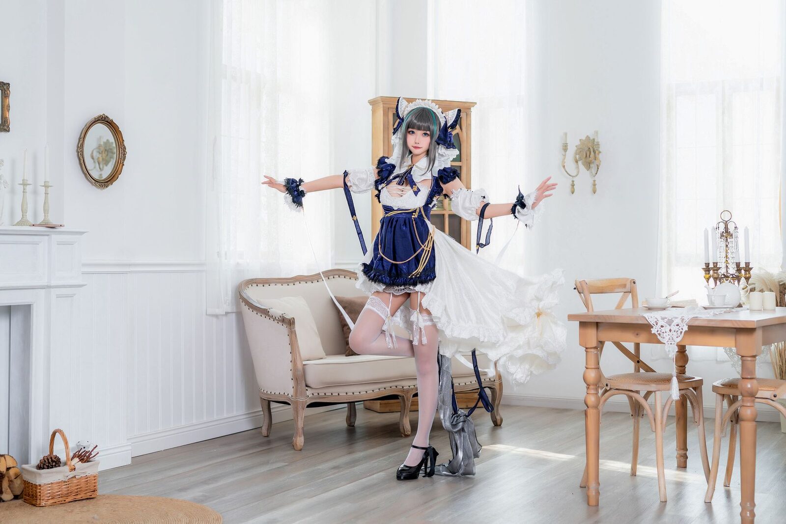 柴郡 - momoko葵葵 cosplay 第1张