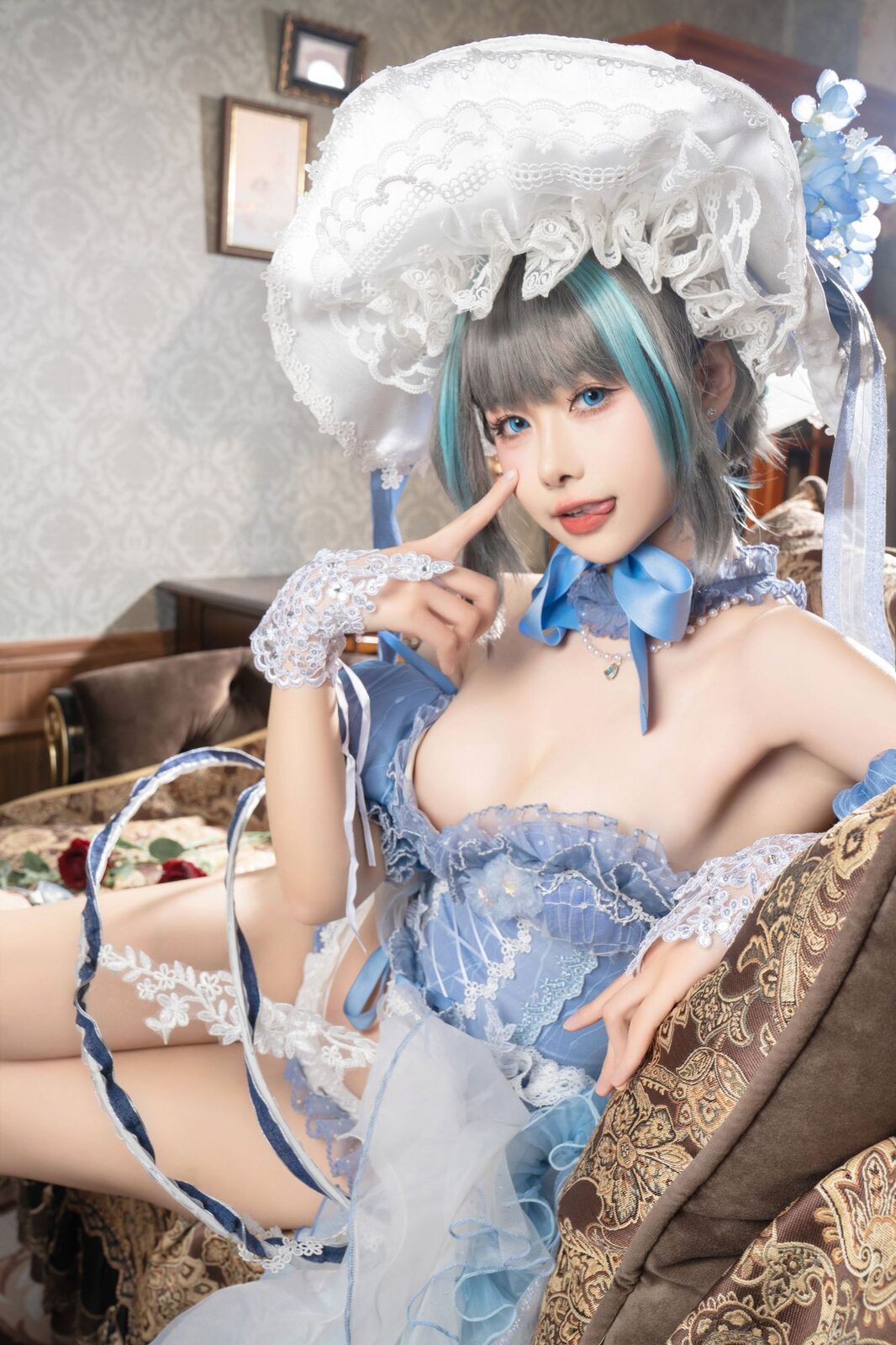 柴郡本 礼服+旗袍 - momoko葵葵 cosplay 第3张