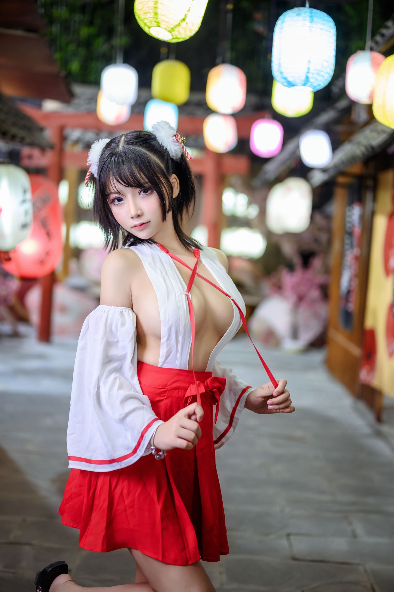 图片[3]-中岛莫之子i(抱走莫子aa) No.012 限量电子版巫女（37P） - 图友-图友
