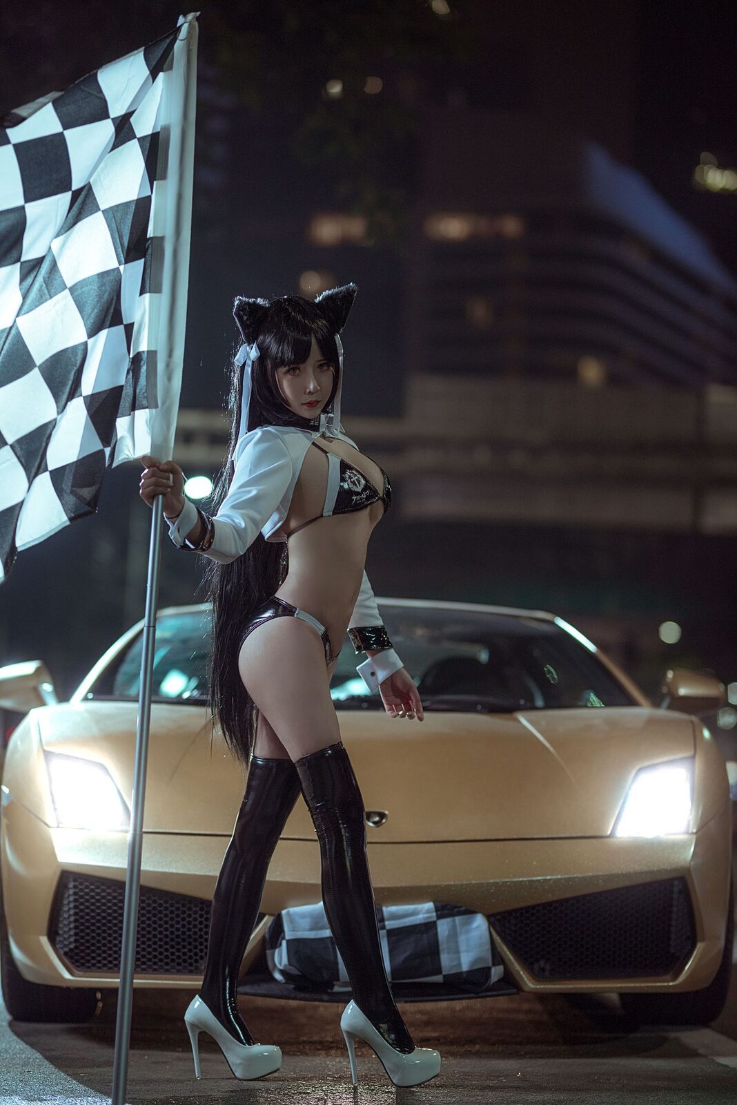 车女郎 - 中岛莫之子i(抱走莫子aa) cosplay 第2张
