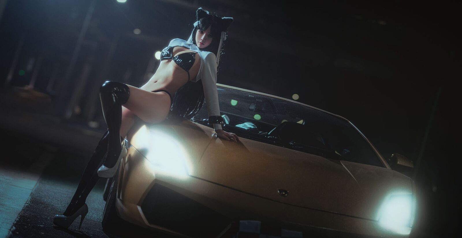 车女郎 - 中岛莫之子i(抱走莫子aa) cosplay 第3张