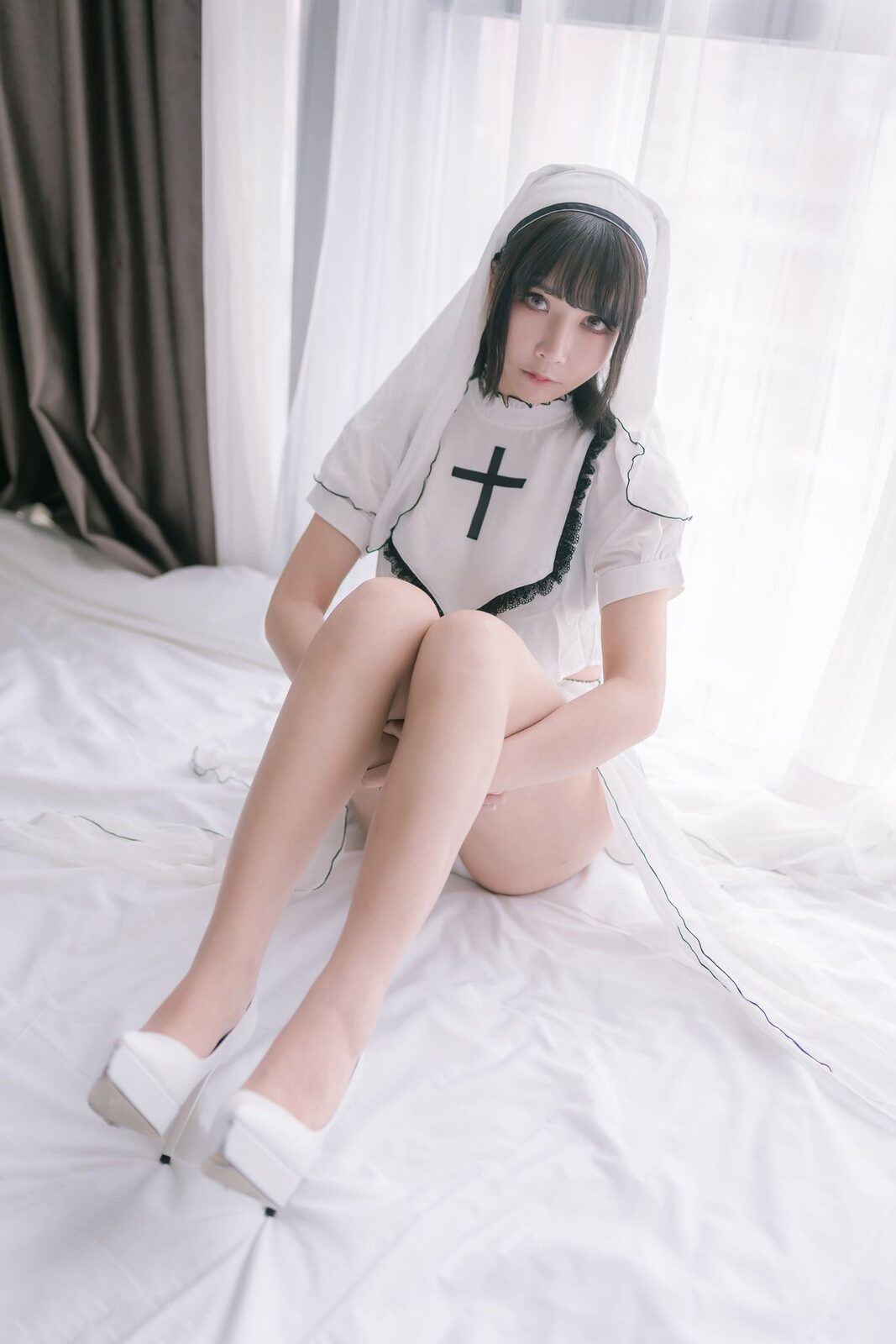 纯白修女 - 中岛莫之子i(抱走莫子aa) cosplay 第5张