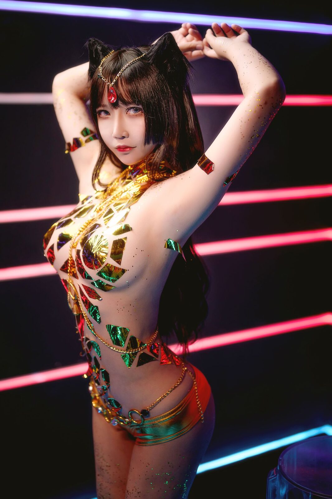 金色传说 - 中岛莫之子i(抱走莫子aa) cosplay 第3张