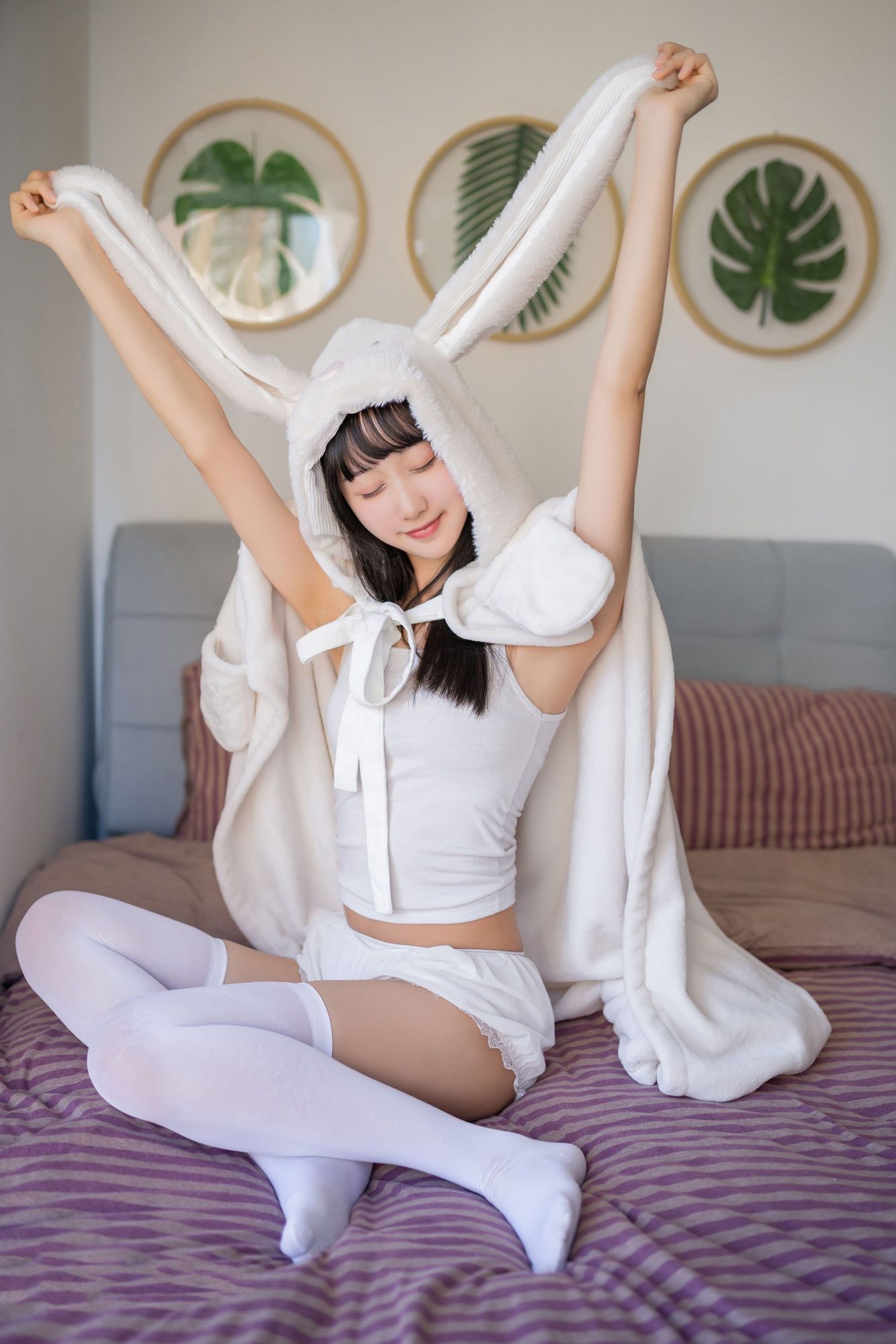 图片[5]-木棉棉OwO No.014 浴巾兔子（42P） - 图友-图友