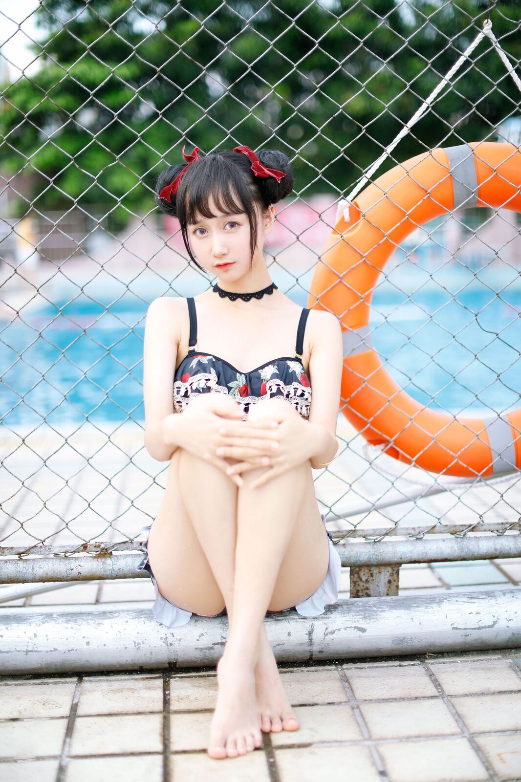 草莓泳衣 - 木棉棉OwO cosplay 第2张
