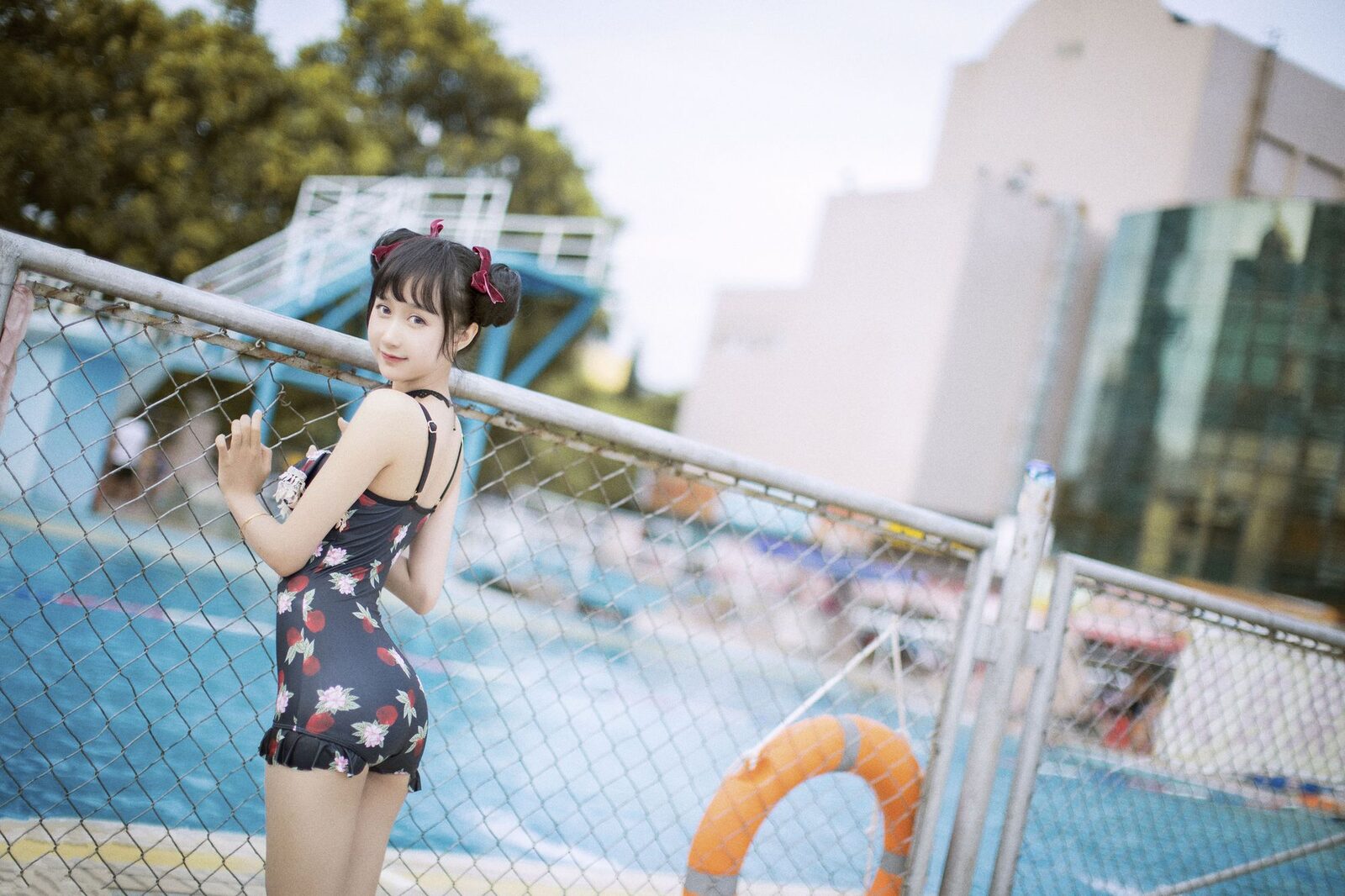 草莓泳衣 - 木棉棉OwO cosplay 第4张