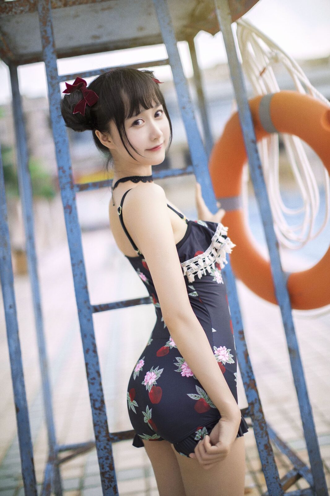 草莓泳衣 - 木棉棉OwO cosplay 第5张