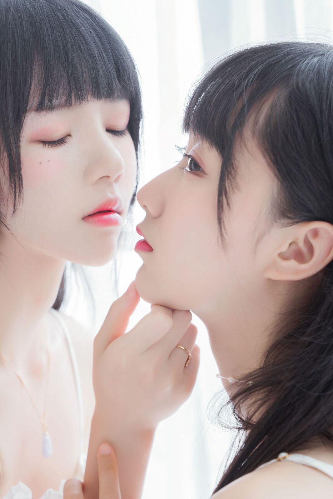朝(白裙×白裙) - 木棉棉OwO cosplay 第4张